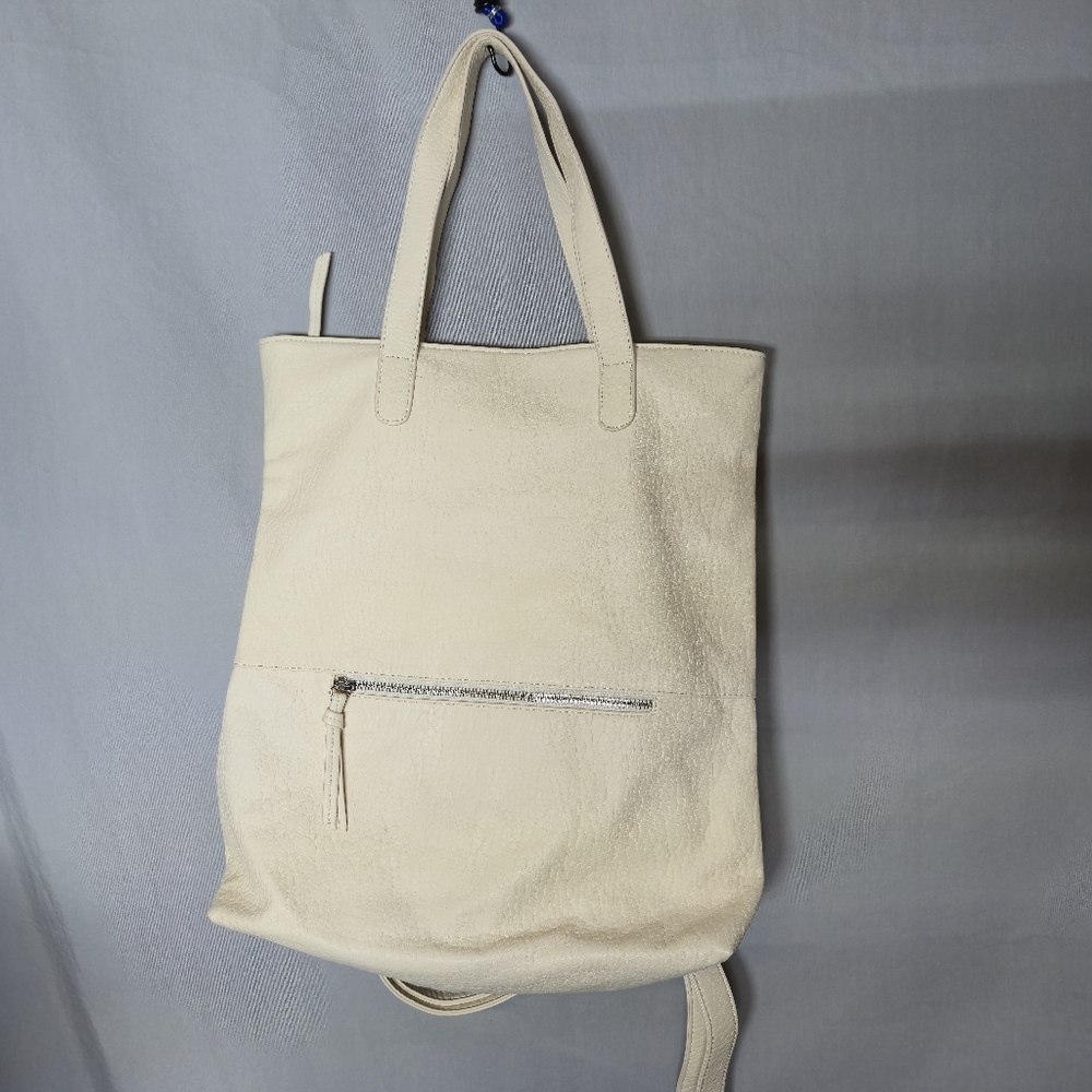 Colab Cream Backpack Purse